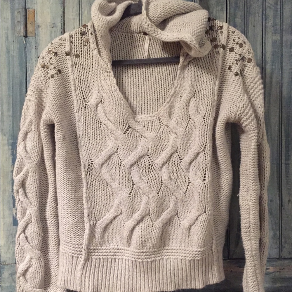 Free people embellished sweater